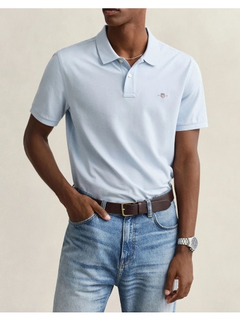 gant μπλουζα κμ reg shield ss pique polo 3g2210-1-457