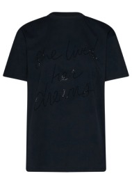 silvian heach t-shirt seipone gpp26412ts-black black