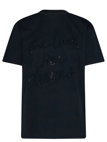 silvian heach t-shirt seipone gpp26412ts-black black