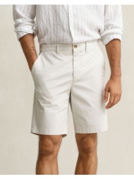 gant σορτς reg classic chino shorts 3g205620-214 ecru