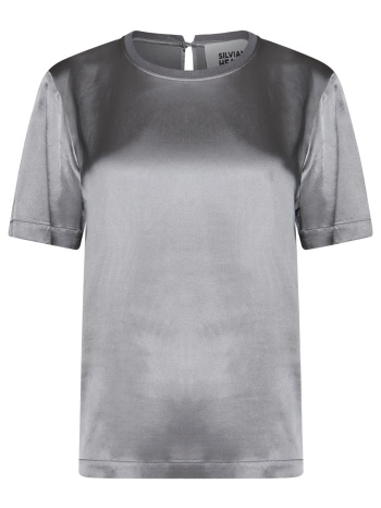 silvian heach blouse resana gpp26191bl-grey ultimate gray