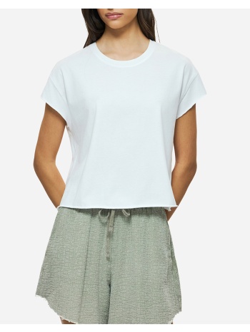 dirty laundry raw edges t-shirt dlwt000147-white white