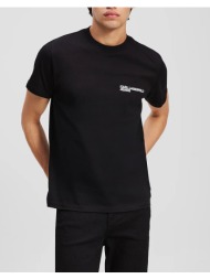 karl lagerfeld jeans klj slim ss tee a1m17003-999 black