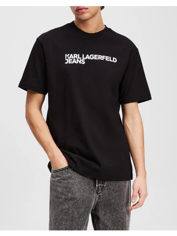 karl lagerfeld jeans klj reg ss essential tee a1m17002-999