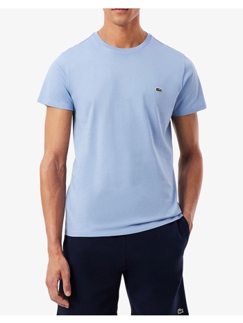lacoste μπλουζα κμ tee-shirt 3th6709-aey earthblue