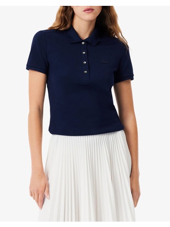 lacoste μπλουζα κμ polo ss 3pf5462-166 navyblue