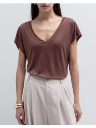 toi&moi μπλουζα 80-6720-126-331 chocolate