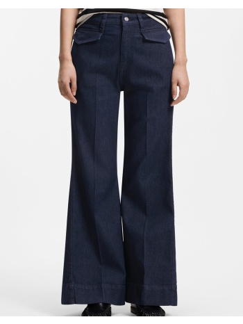 boss rosalya-flare 10276974 01 50552627-401 denimdarkblue