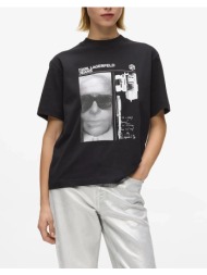 karl lagerfeld jeans klj reg karl tee b2w17073-999 black