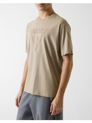 guess azha cn over t-shirt μπλουζα ανδρικο z4bi02i3z14-g9i0 biege