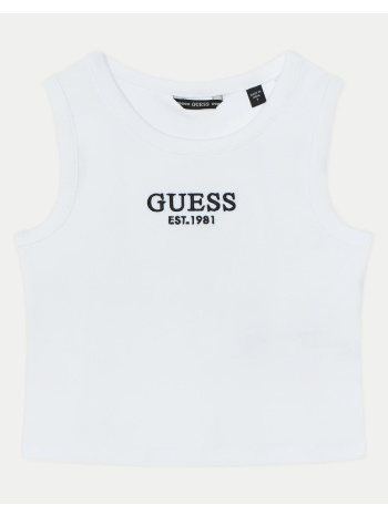 guess rib midi sl t-shirt μπλουζα παιδικο girl