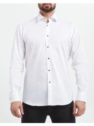 karl lagerfeld shirt modern fit nos 605000-500699-10 white