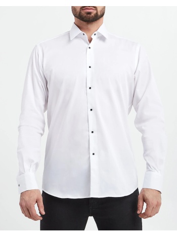 karl lagerfeld shirt modern fit nos 605000-500699-10 white