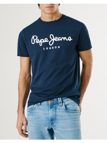pepe jeans nos drop 2a original stretch n μπλουζα ανδρικο
