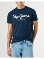 pepe jeans nos drop 2a original stretch n μπλουζα ανδρικο pm508210-595/navy blue