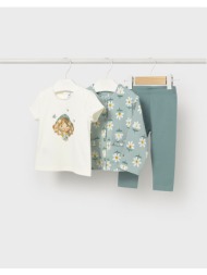 mayoral σετ κολαν 3 τεμαχια 01749-088 mintgreen