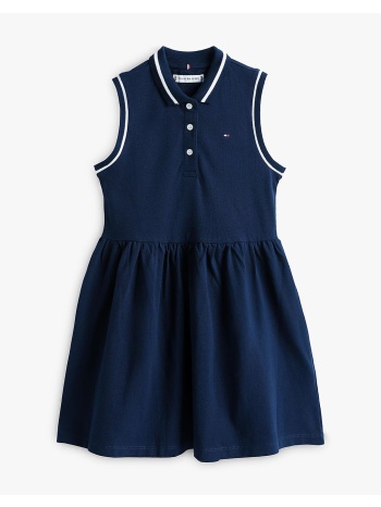 tommy hilfiger polo dress slvls kg0kg08486-2y-7y-c1g