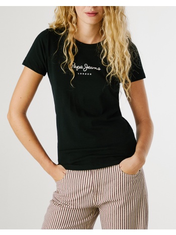 pepe jeans essentials drop 2 new virginia ss n μπλουζα