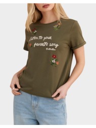 attrattivo μπλουζα 9923148-xaki khaki