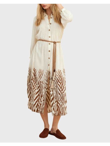 attrattivo φορεμα&ζωνη 9920932-vanil mixed