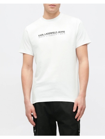 karl lagerfeld jeans klj slim ss reflection tee