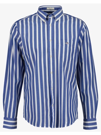 gant υποκαμισο μμ reg classic poplin wide stripe