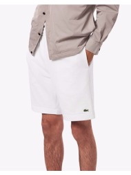 lacoste σορτς shorts 3gh9860-001 white