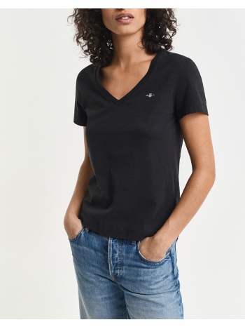 gant μπλουζα κμ reg shield ss v-neck t-shirt 3gw4200750-5