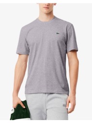 lacoste μπλουζα κμ tee-shirt 3th7618-cca gray