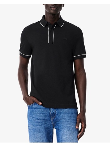 lacoste μπλουζα πολο κμ polo ss 3ph8184-031 black