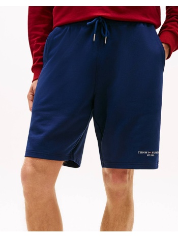 tommy hilfiger tommy logo sweatshort mw0mw43068-dcc navyblue