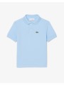 lacoste μπλουζα κμ 1212 petite pique polo 3pj1463-hbp lightblue