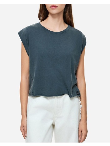 dirty laundry boxy t-shirt with sleeve detail