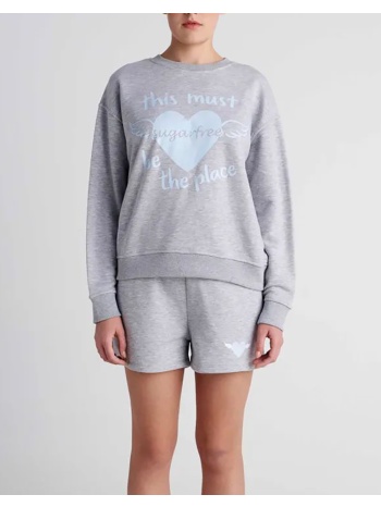 sugarfree μπλουζα 26812044-205 gray