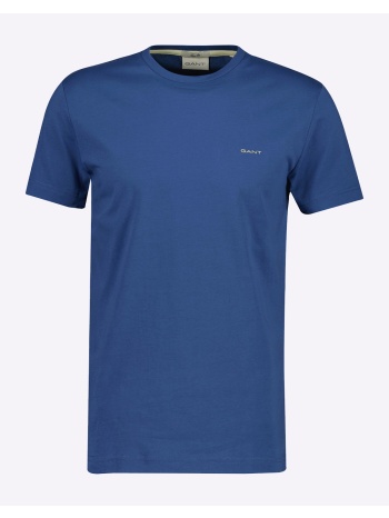 gant μπλουζα κμ contrast logo ss tshirt 3g2003413-442 blue