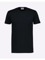 gant μπλουζα κμ contrast logo ss tshirt 3g2003413-5 black