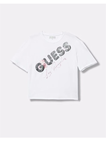 guess midi ss t-shirt μπλουζα παιδικο girl j6ri00k6yw4-g011