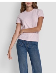 dkny dj5t1571 μπλουζακι κοντομανικο dkny dj5t1571-of2 pink