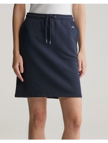 gant φουστα reg shield skirt 3gw4200274-433 darkblue