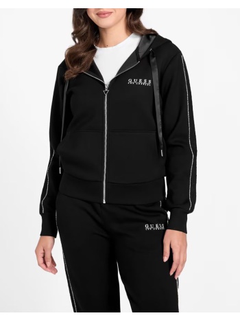 guess new hooded scuba sweatshirt φουτερ γυναικειο