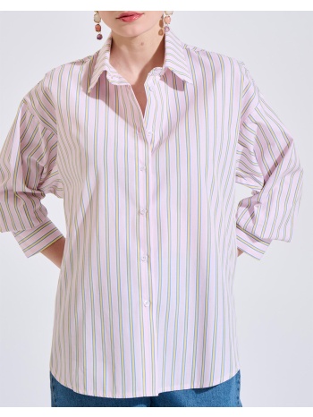 bill cost πουκαμισο 10-320640-0-ροζ pink