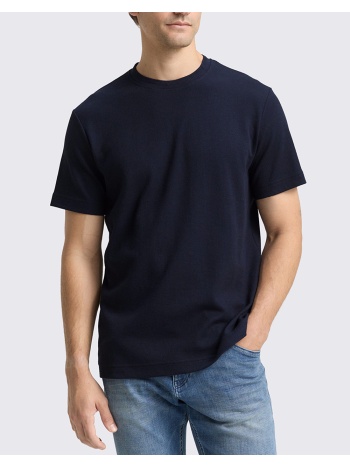 tom tailor structured t-shir μπλουζα ανδρικο 1048599-10668