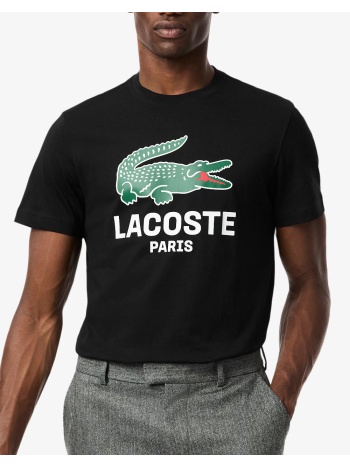 lacoste μπλουζα κμ tee-shirt ss 3th5634-031 black