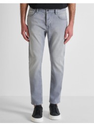 antony morato pre mmdt00264fa750640 jeans argon slim ankle lenght fit in iconic magic grey denim παν
