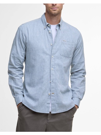 barbour πουκαμισο msh5090-brbu23 lightblue
