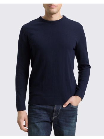 tom tailor basic crew nec πλεκτο ανδρικο 1049500-10668