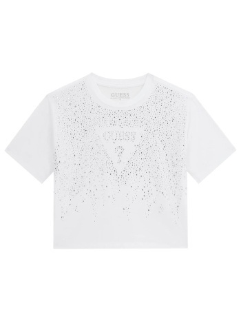 guess midi ss t-shirt μπλουζα παιδικο girl j6ri37k6yw4-g011