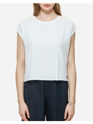 dirty laundry boxy t-shirt with sleeve detail dlwt000145-white white