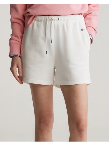 gant σορτς reg shield shorts 3gw4200273-113 offwhite
