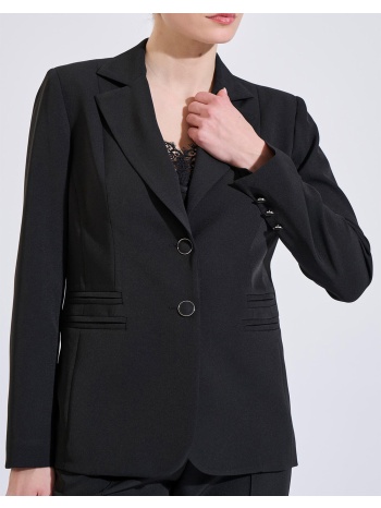 bill cost σακακι 10-031078-0-μαύρο black